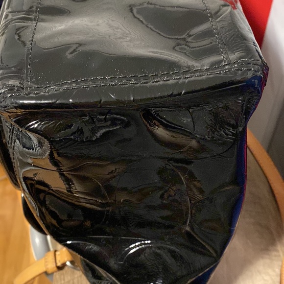 Preloved Coach Embossed Patent Leather Madison Tote - Picture 5 of 13